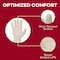 Dealmed Disposable Gloves, Latex, Powder-Free, 75, 300 PK, Beige, Size 6 1/2 787965 - alternate 2
